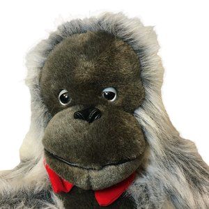Silverback Gorilla Plush Orangutan Animal Ape A & B Novelty Vintage 14" RARE